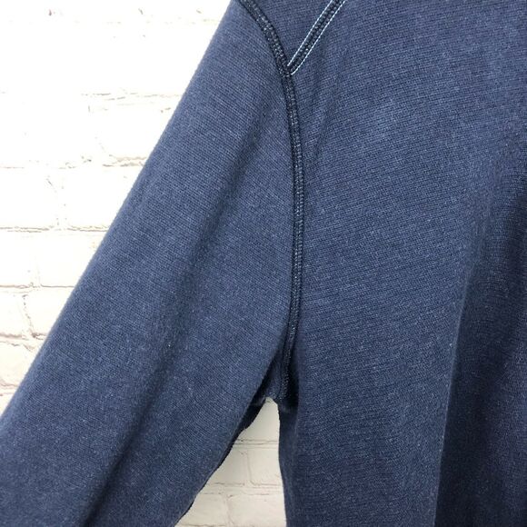Tommy Bahama Blue Gray Reversible Sweater Men's Sz XL - Picture 5 of 12